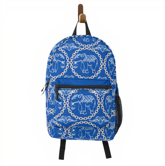 Blue backpack